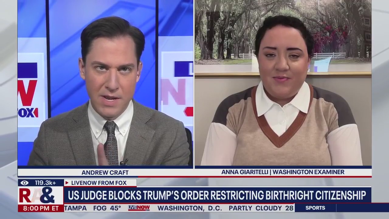Trump's birthright citizenship order blocked by judge