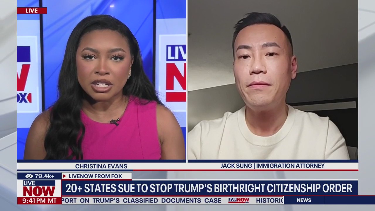 Trump birthright citizenship order faces legal fight