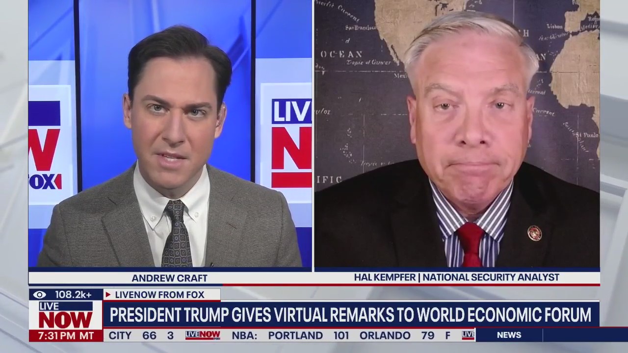 Trump threatens tariffs at World Economic Forum