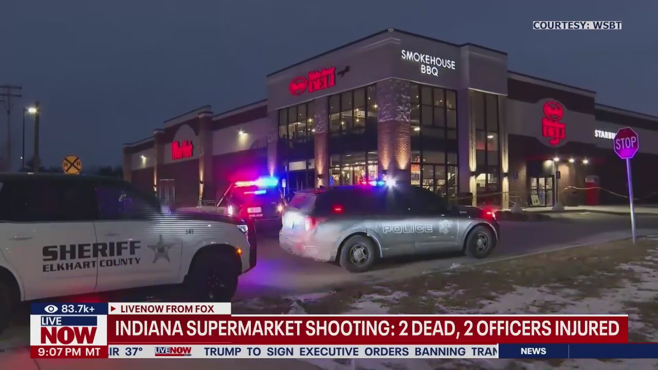 Indiana supermarket shooting leaves 3 dead