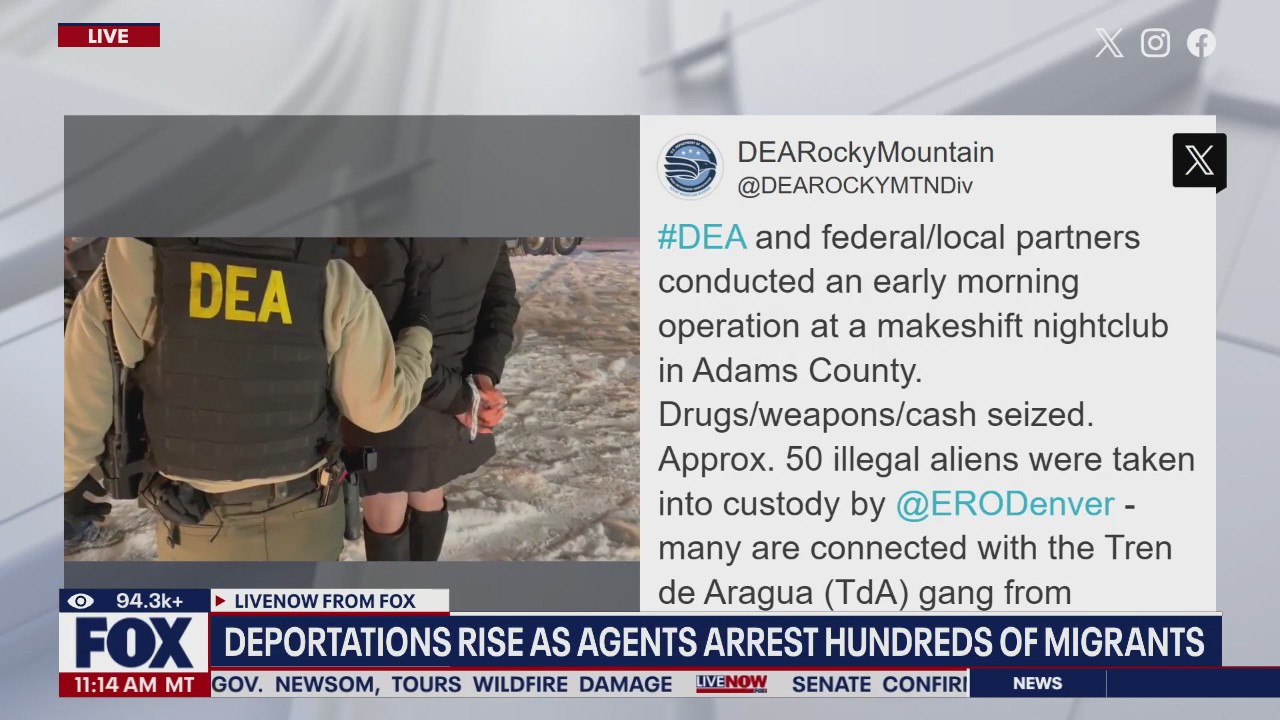 DEA arrests migrants tied to Venezuelan gang