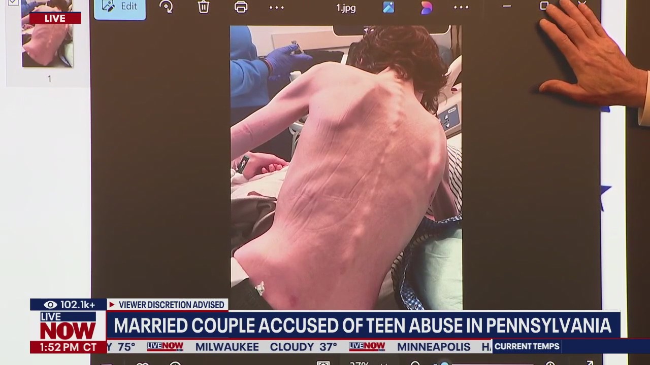 Pennsylvania married couple arrested for abuse of teen