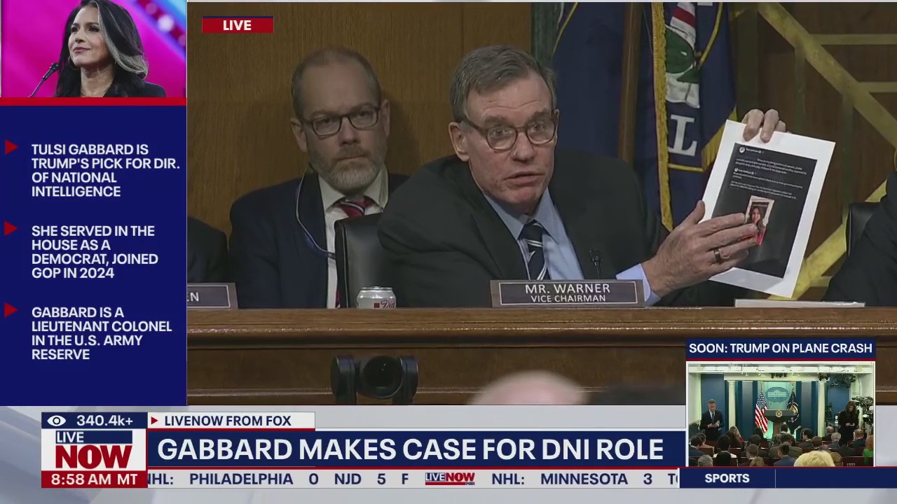 Tulsi Gabbard grilled on Edward Snowden at hearing