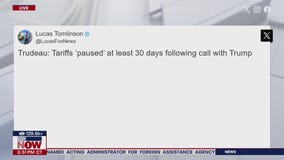 Tariffs against Canada paused for 30 days