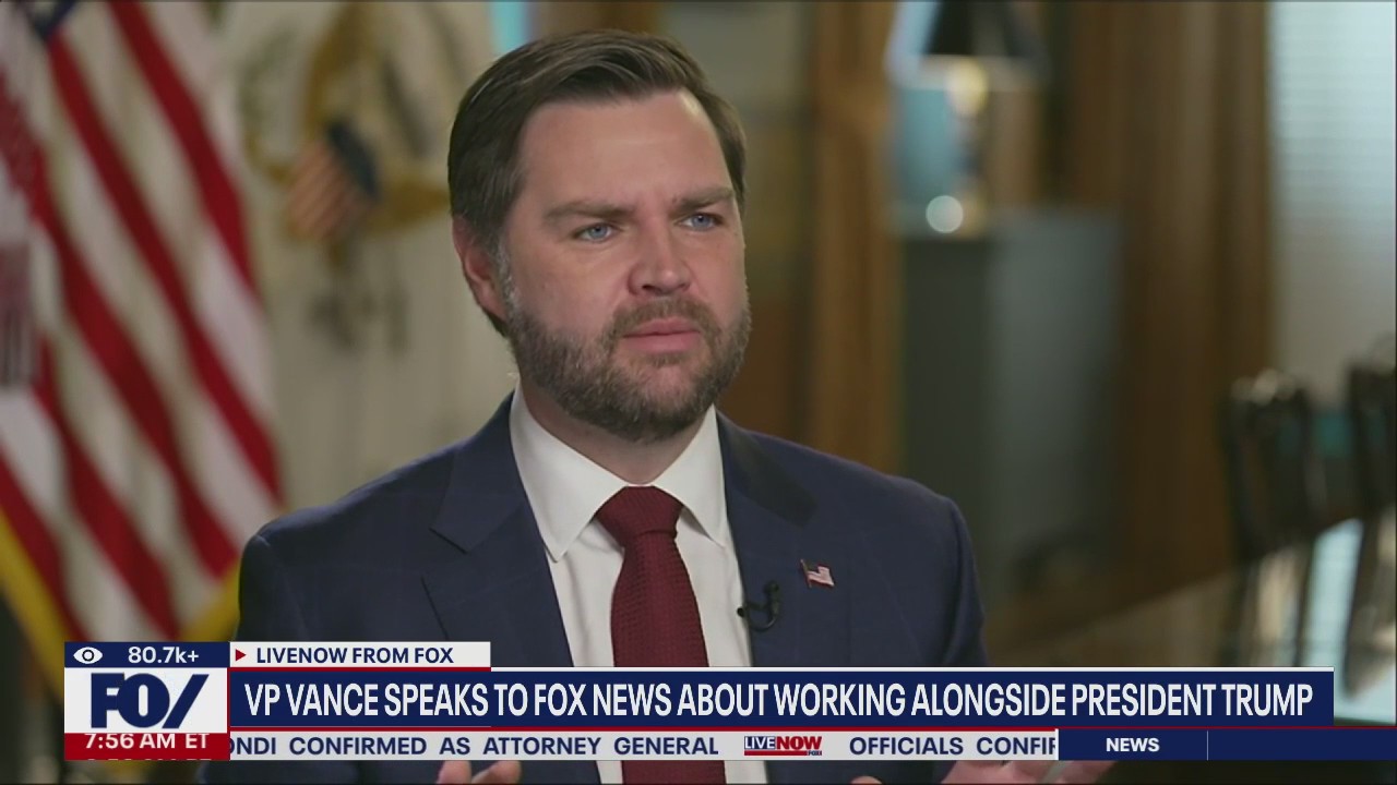 VP Vance speaks about working alongside Pres. Trump