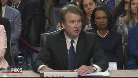 Chaotic first day at Senate confirmation hearing for Supreme Court nominee Brett Kavanaugh