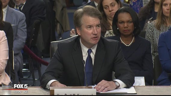 Chaotic first day at Senate confirmation hearing for Supreme Court nominee Brett Kavanaugh