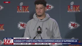 Patrick Mahomes speaks ahead of Super Bowl LIX