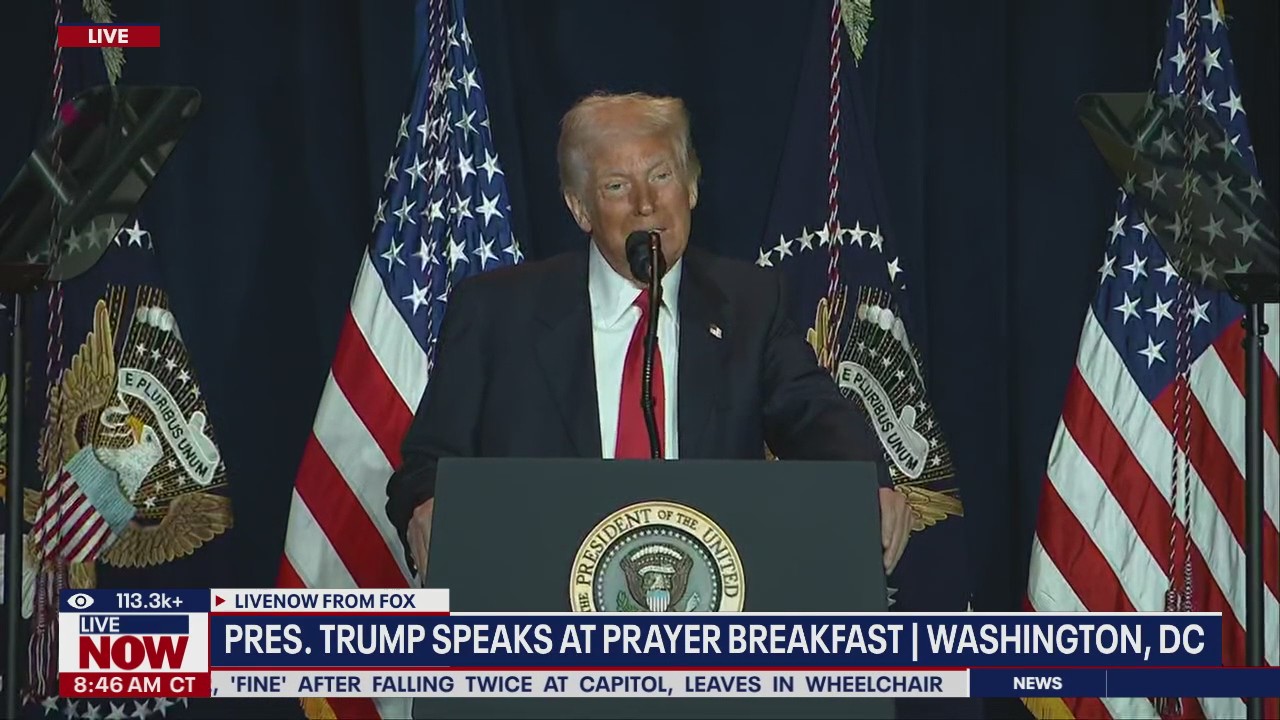 President Trump speaks on 'religious freedoms'