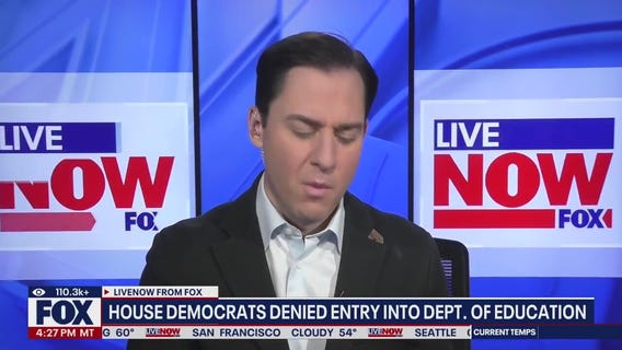 WATCH Dem House members blocked from entering agency
