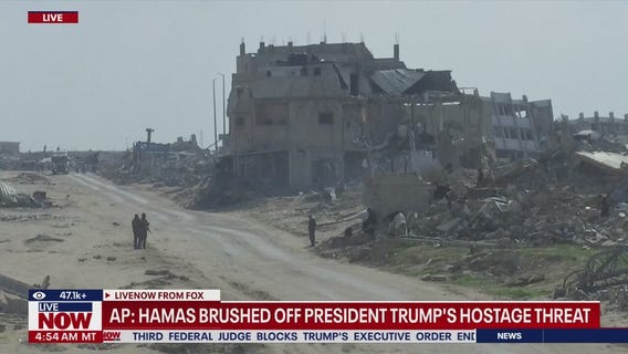 Hamas brushed off President Trump's hostage threat