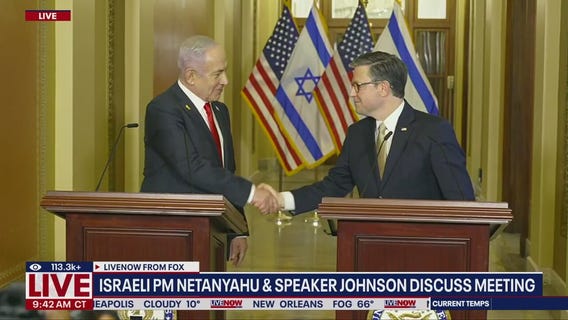 Johnson and Netanyahu deliver remarks