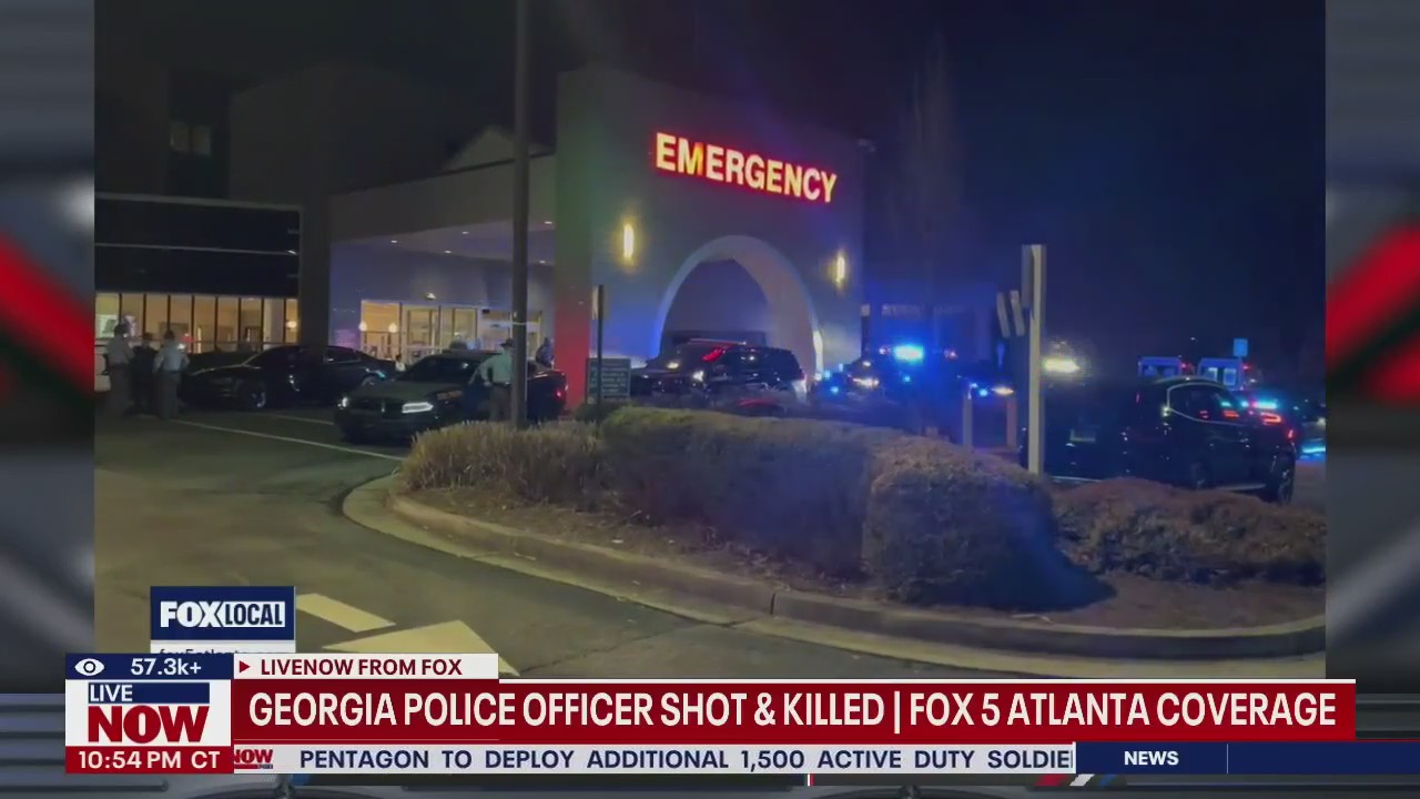 Police officer shot and killed near Atlanta, GA