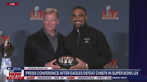 Eagles MVP QB Jalen Hurts on Super Bowl win