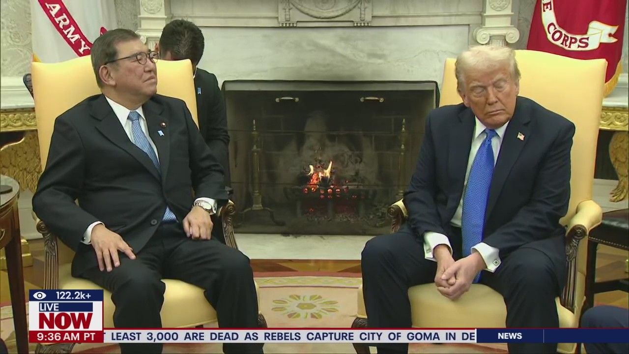 President Trump meets with Japanese PM Ishiba