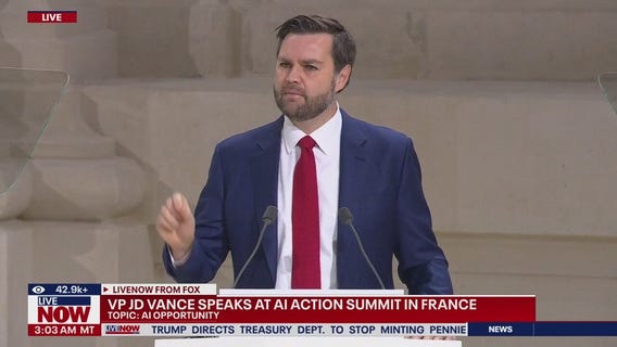 VP JD Vance speaks at AI Action Summit