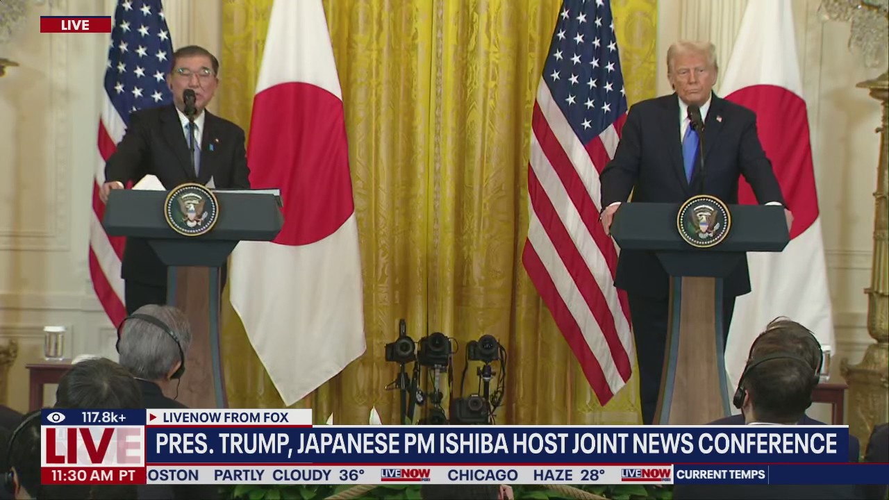 Pres. Trump, Japan PM Ishiba hold press conference