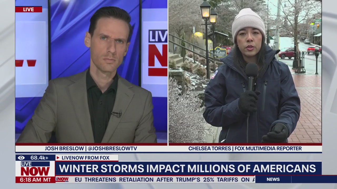 Winter storm strikes North Carolina | LiveNOW from FOX