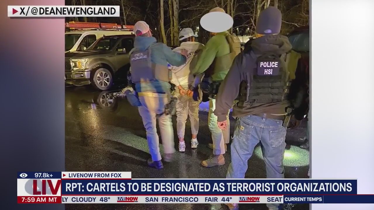 RPT: Cartels to be designated as terrorist organizations