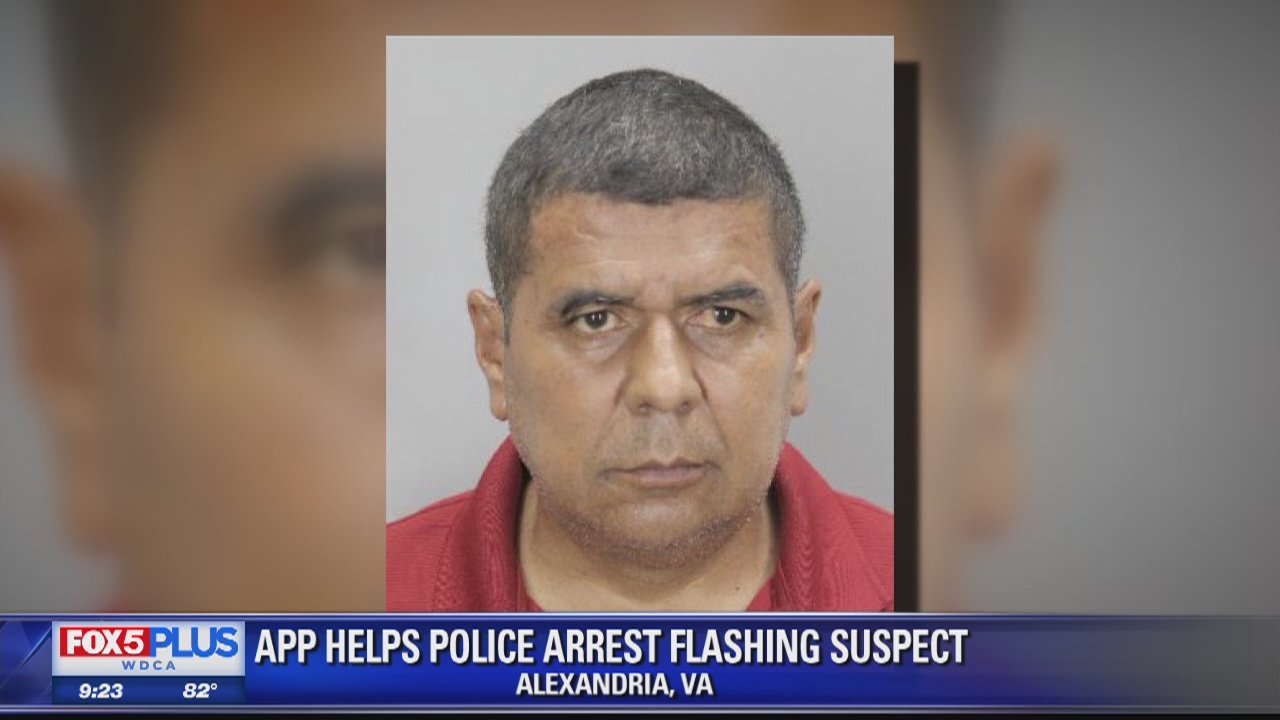 App helps Fairfax County police arrest indecent exposure suspect