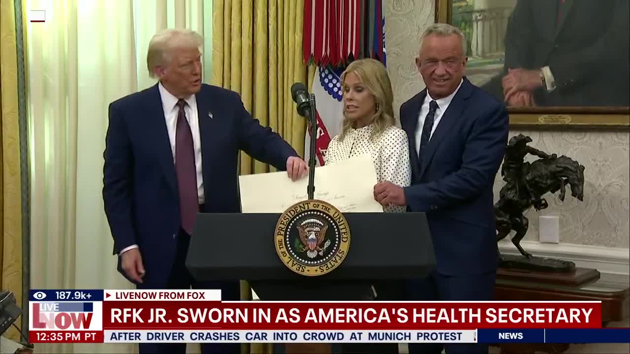 RFK Jr. remarks at swearing in ceremony