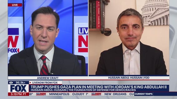 Trump pushes Gaza plan in talks with King Abdullah