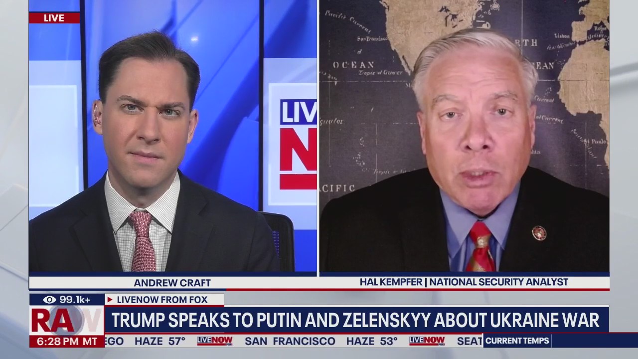 Trump speaks to Putin and Zelenskyy about Ukraine war