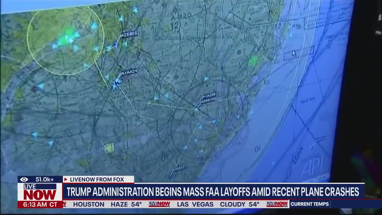 Trump fires hundreds of FAA workers