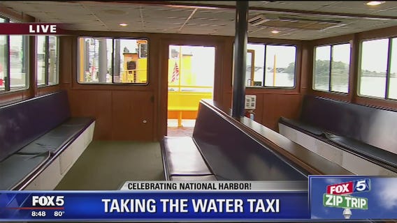 National Harbor | Zip Trip: Taking The Water Taxi