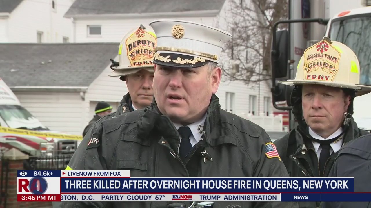 Three dead after house fire breaks out in Queens, NY | LiveNOW from FOX