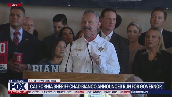 CA Governor: Sheriff Chad Bianco announces run