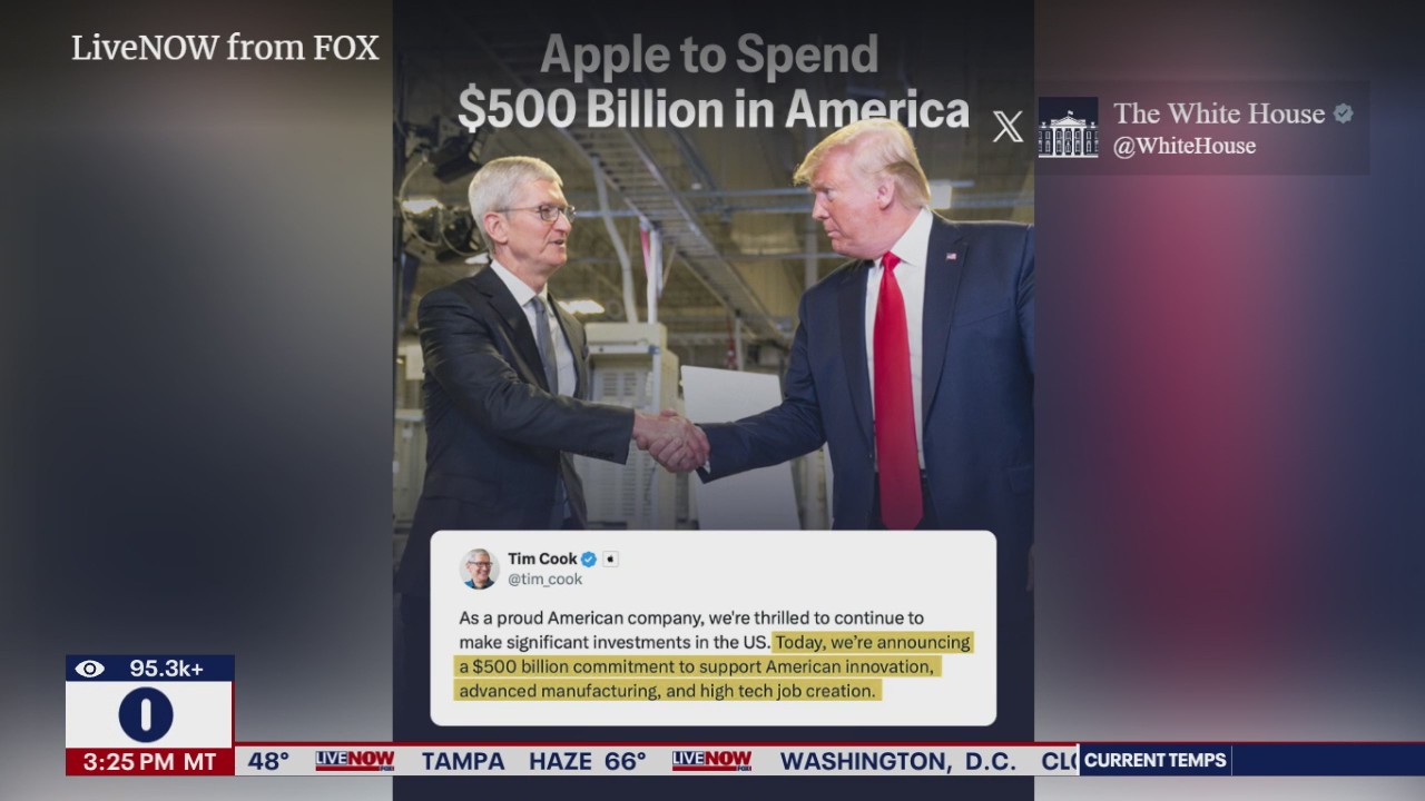 Wall Street reacts to Apple's $500B investment