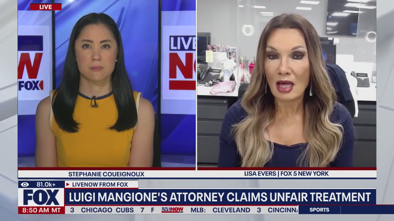 Mangione latest: Attorney claims 'unfair' treatment
