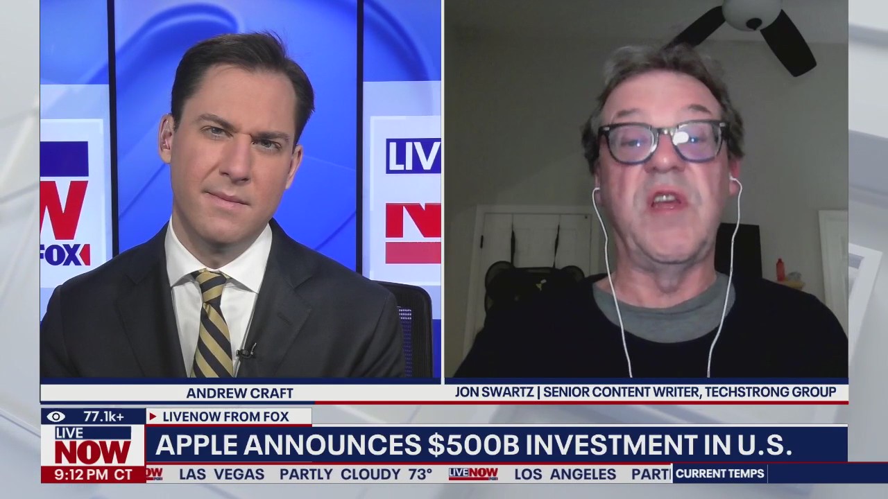 Apple announces $500B investment in U.S.