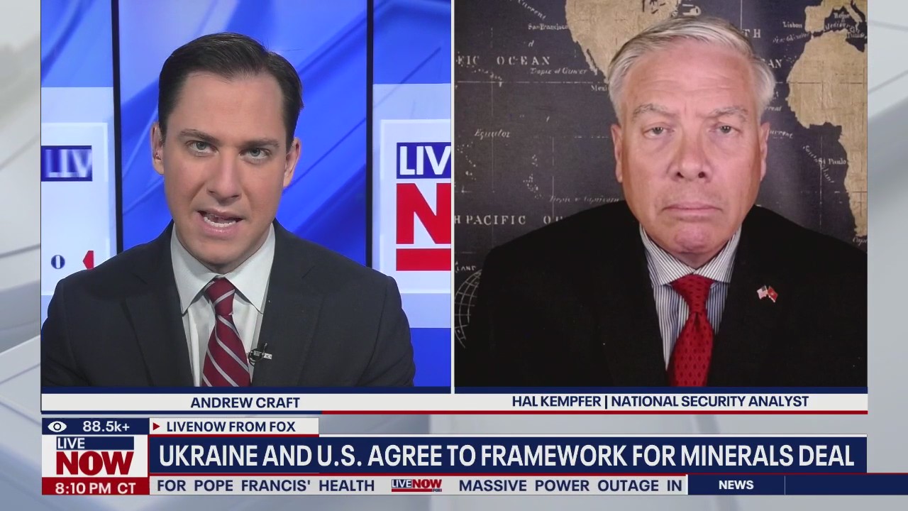 Ukraine and U.S. agree to framework for minerals deal