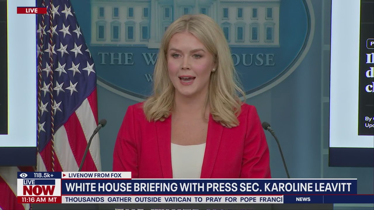 Full White House press briefing