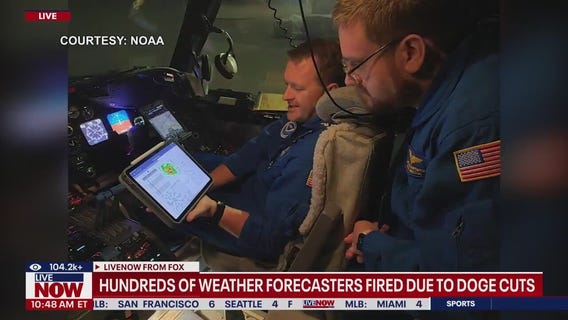 Hundreds of weather forecasters fired in DOGE cuts