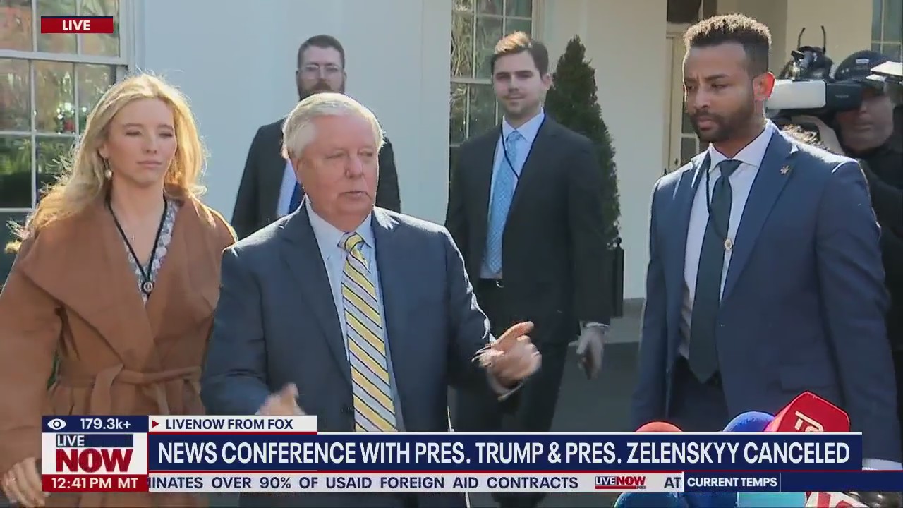 Sen. Graham speaks after Trump-Zelenskyy meeting