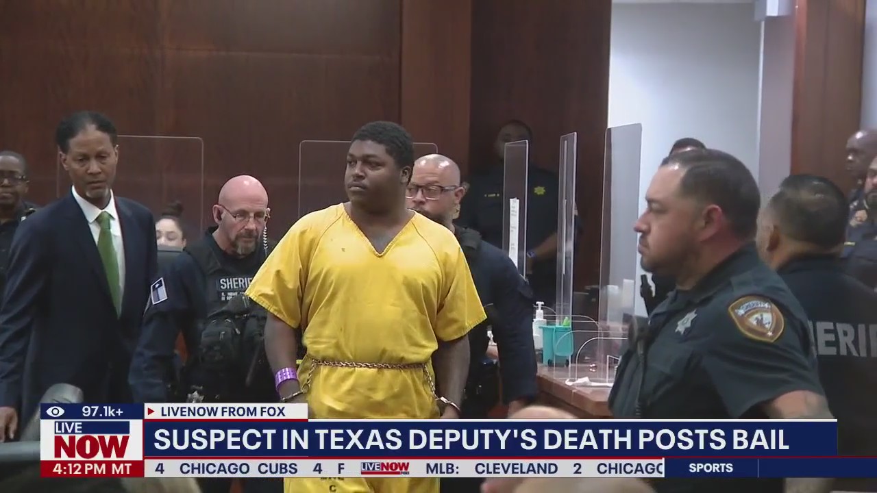 Accused cop killer released from jail on bond