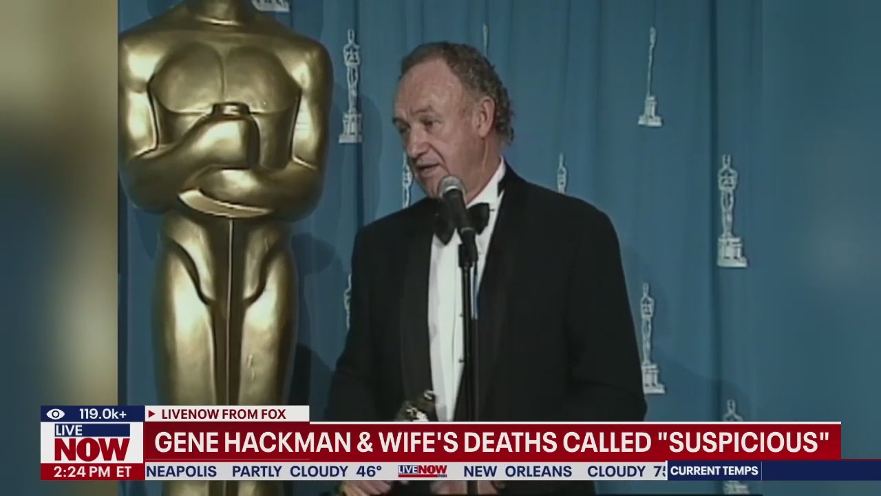 UPDATE: Gene Hackman death deemed 'suspicious'