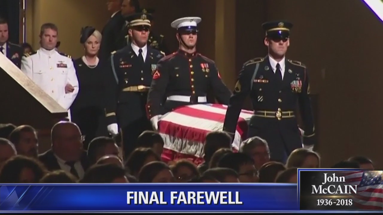 Senator John McCain to be honored at Washington National Cathedral memorial service