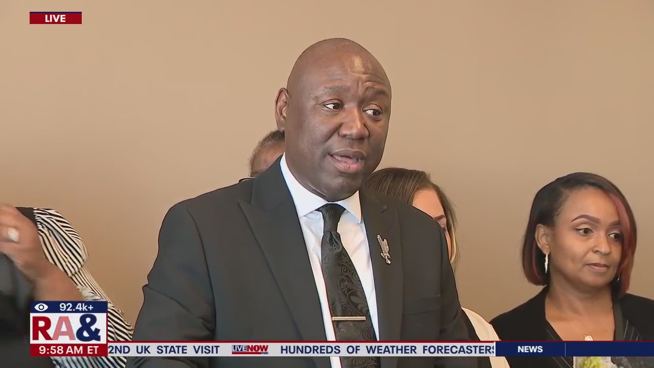 Ben Crump holds press conference on death of ATV rider