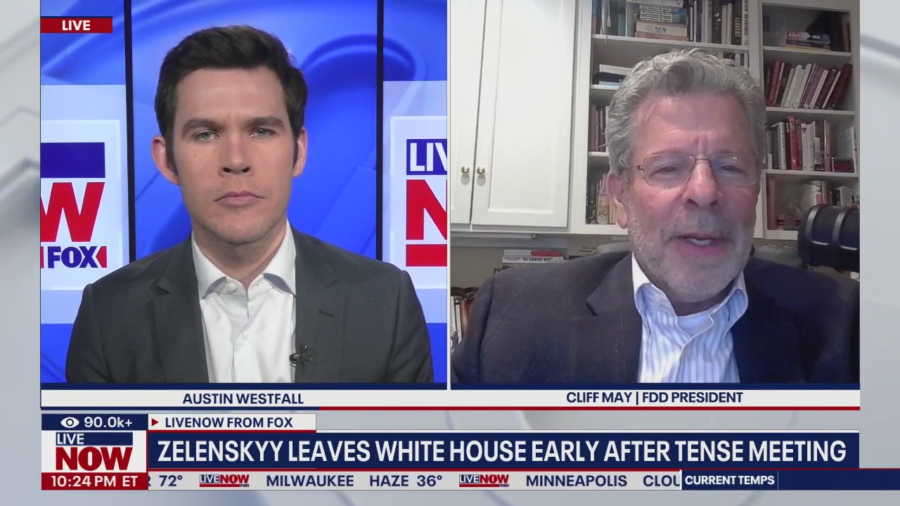 Zelenskyy leaves WH early after tense meeting