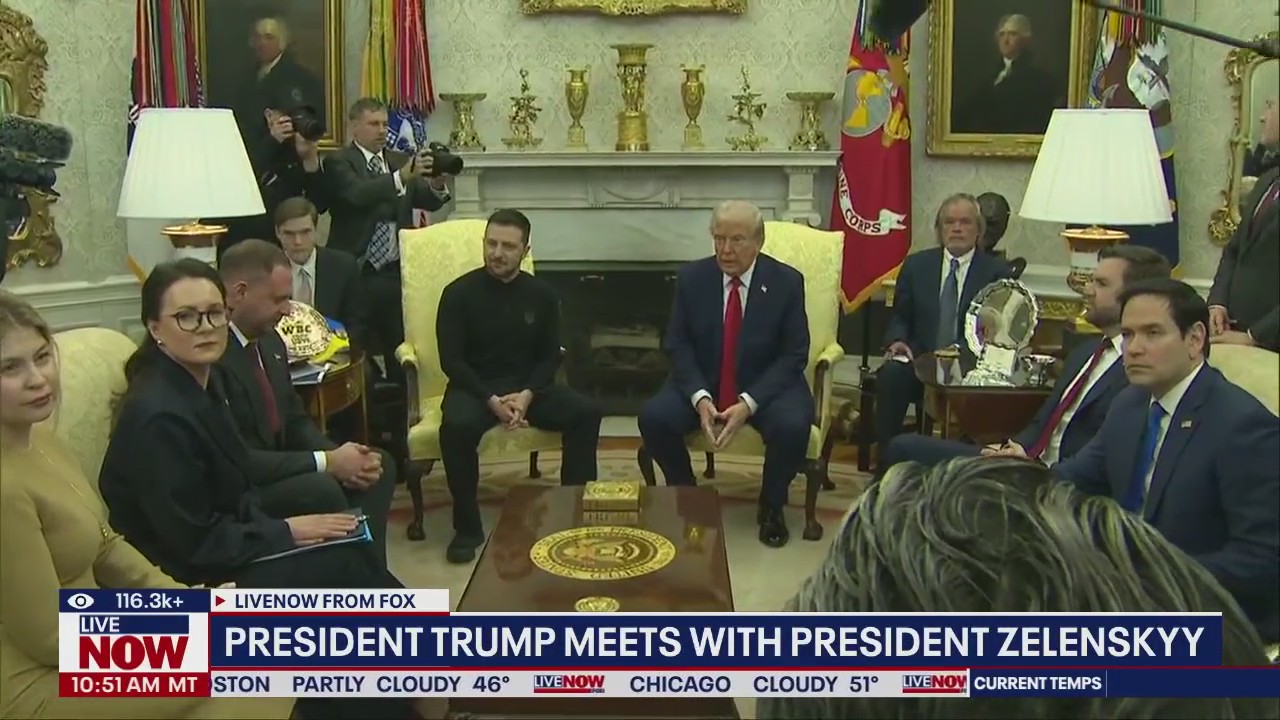 Full video: Trump-Zelenskyy Oval Office meeting