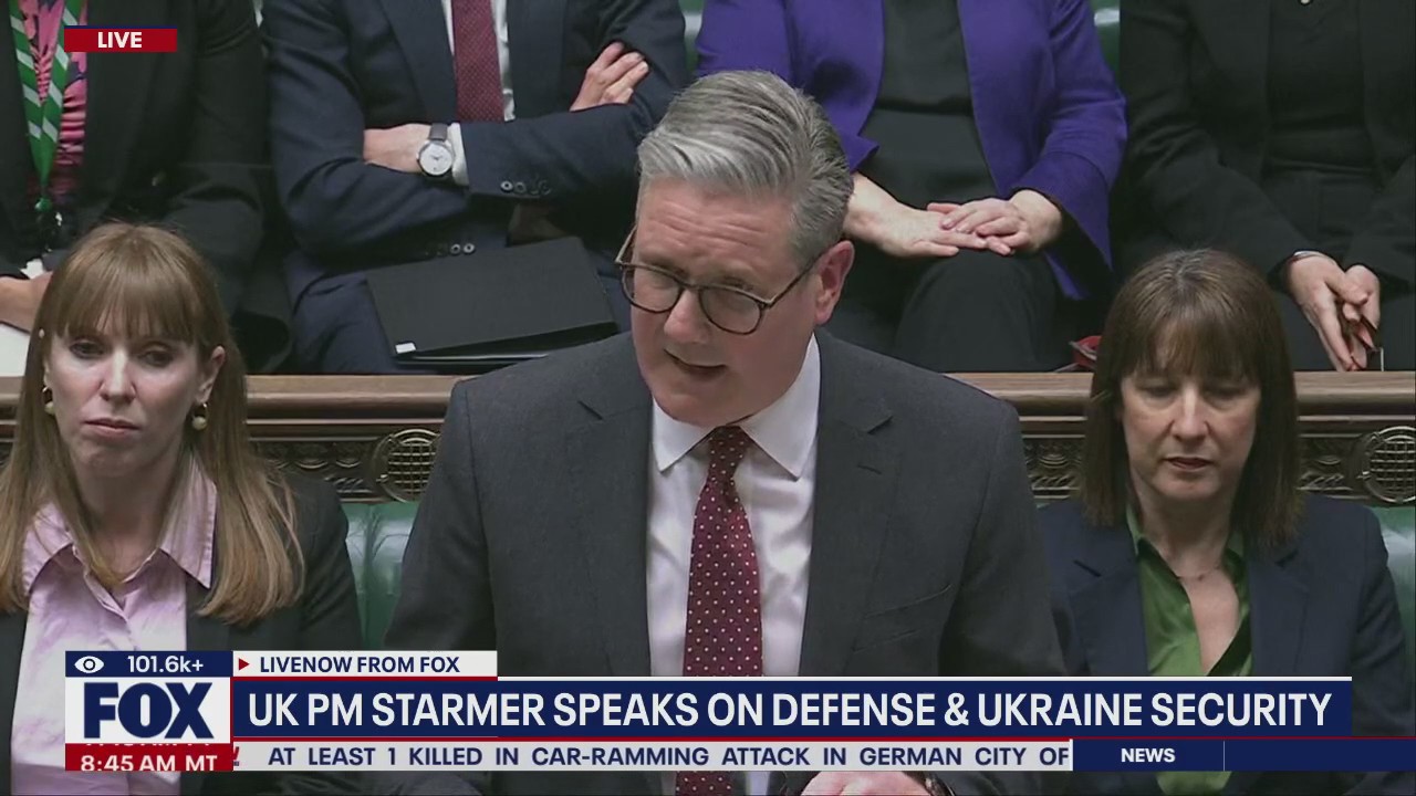 UK PM Starmer pushes for Ukraine peace deal