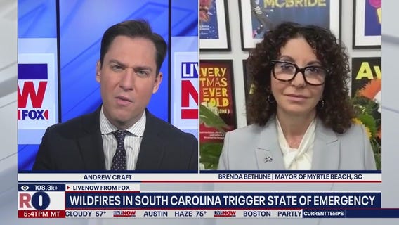 Wildfires in S. Carolina trigger state of emergency