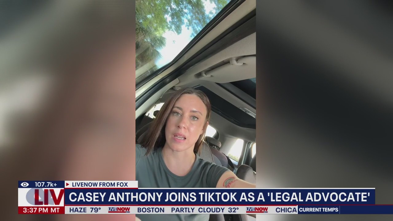 Casey Anthony joins TikTok as 'legal advocate' | LiveNOW from FOX