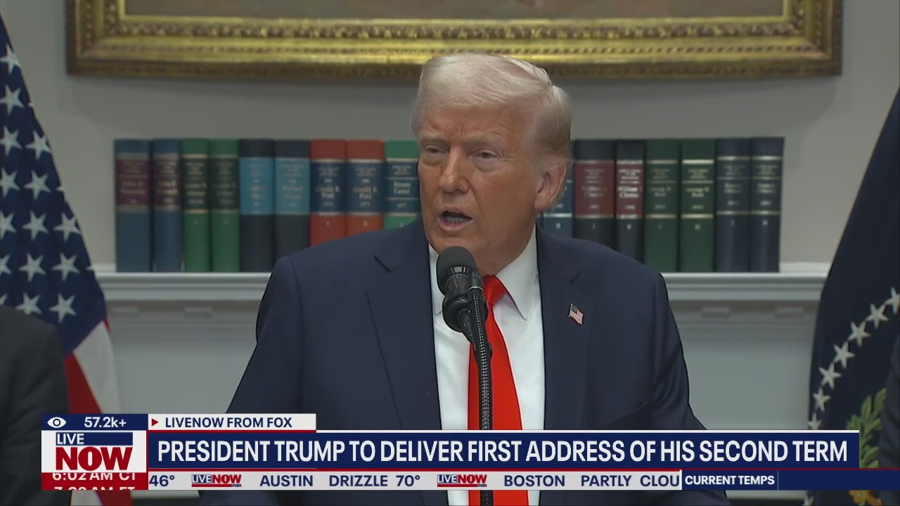 Trump to deliver first address of his second term