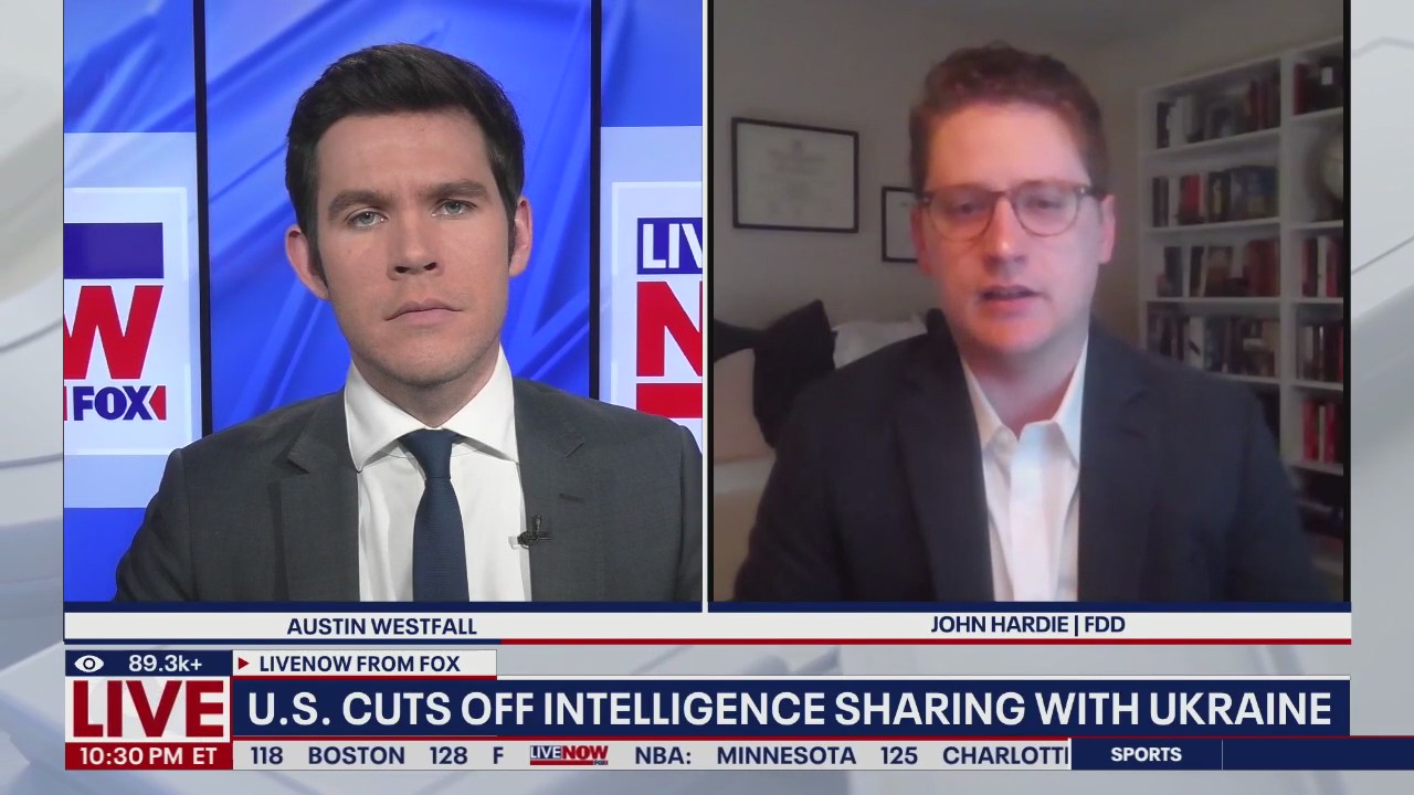 How does pausing US intelligence impact Ukraine?