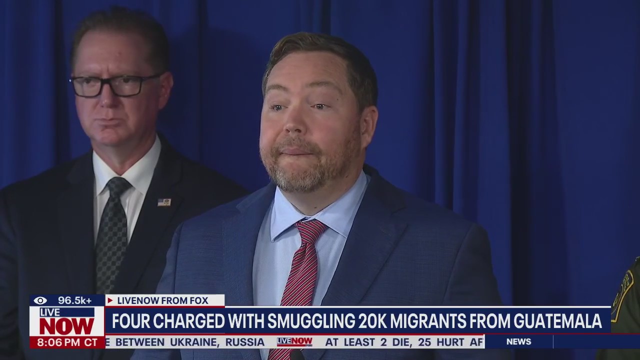 4 charged with smuggling 20K migrants from Guatemala